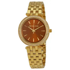 Michael Kors Darci Mini Gold Dial Gold-tone Ladies Watch MK3408