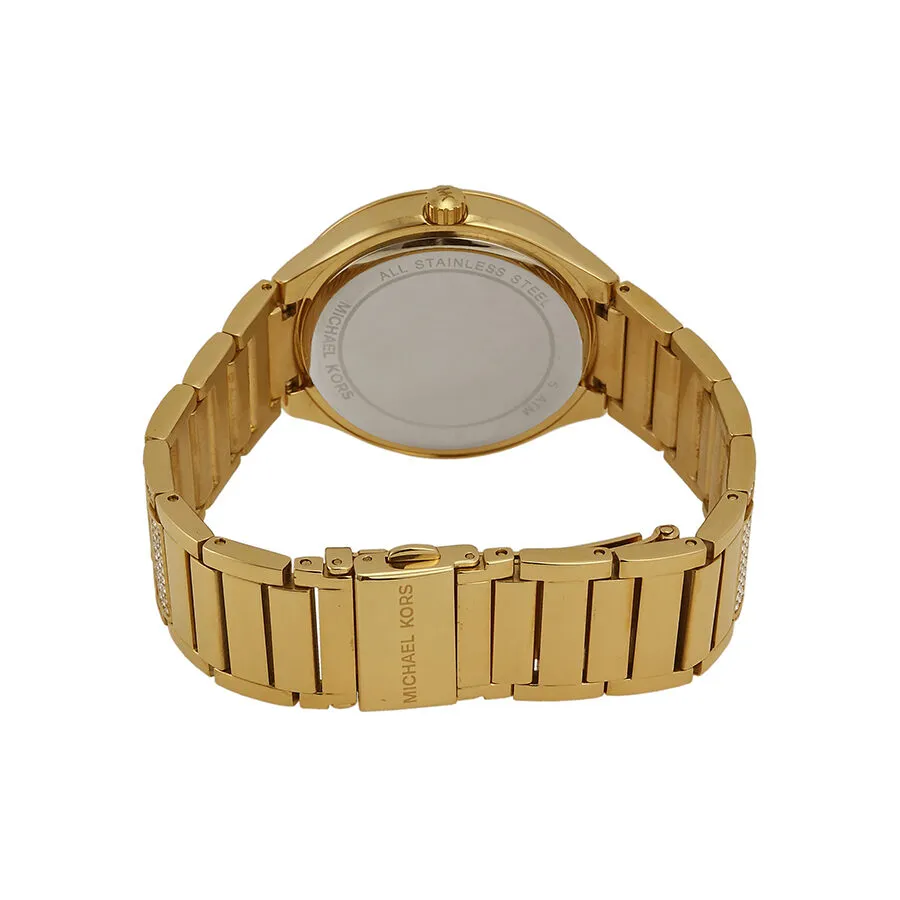 Michael Kors Kerry Crystal Pave Dial Crystal-Set Steel Ladies Watch MK3360
