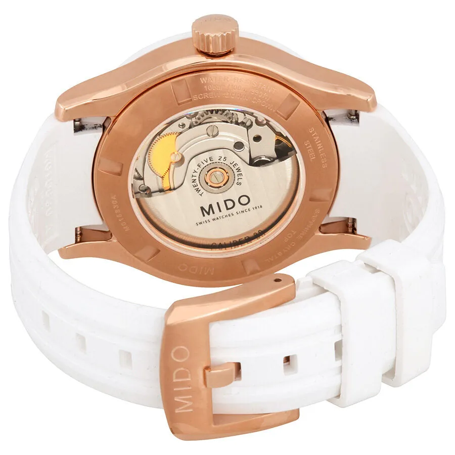 Mido Multifort II Automatic Diamond Ladies Watch M018.830.37.116.80