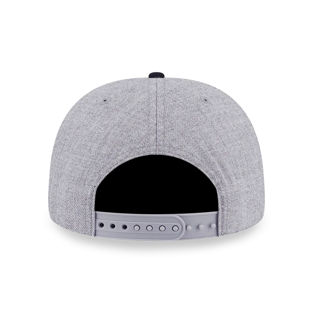 MLB SAN FRANCISCO GIANTS COOPERSTOWN BLACK VISOR HEATHER GRAY 9FIFTY OF PCV CAP