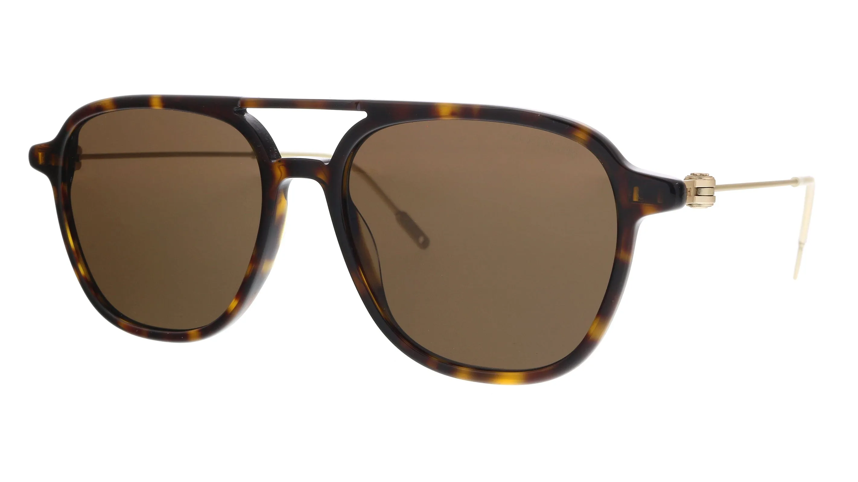 Montblanc MB0003S-002  Havana  Aviator Sunglasses