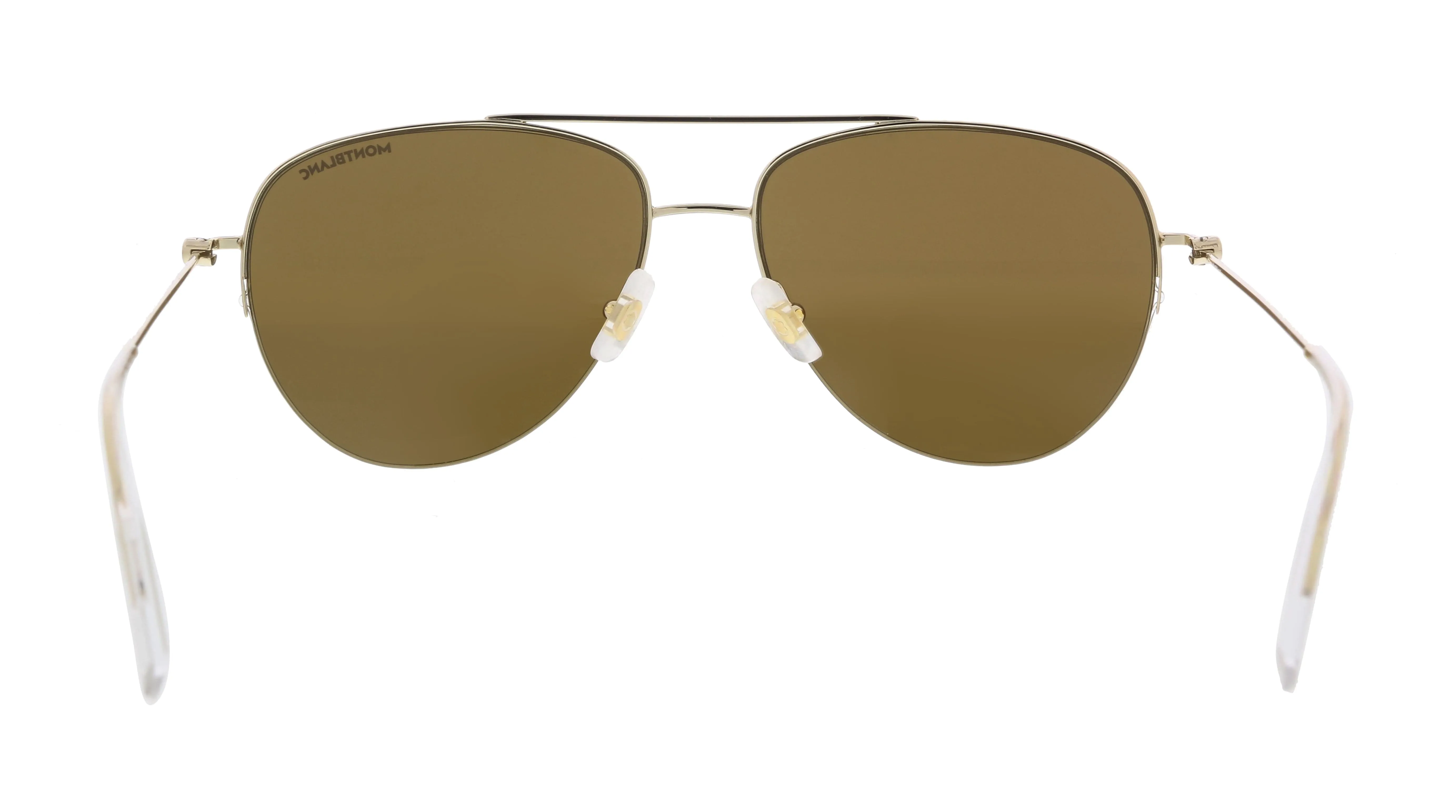 Montblanc MB0074S-003  Black  Aviator Sunglasses