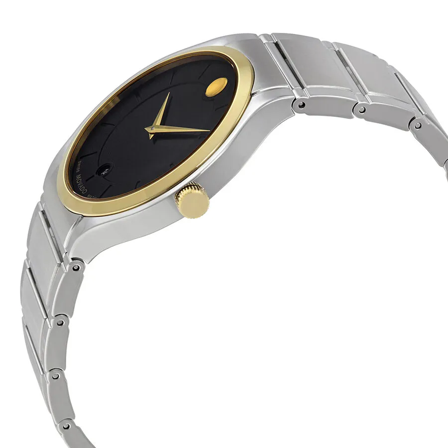 Movado Quadro Black Dial Men's Watch 0606954