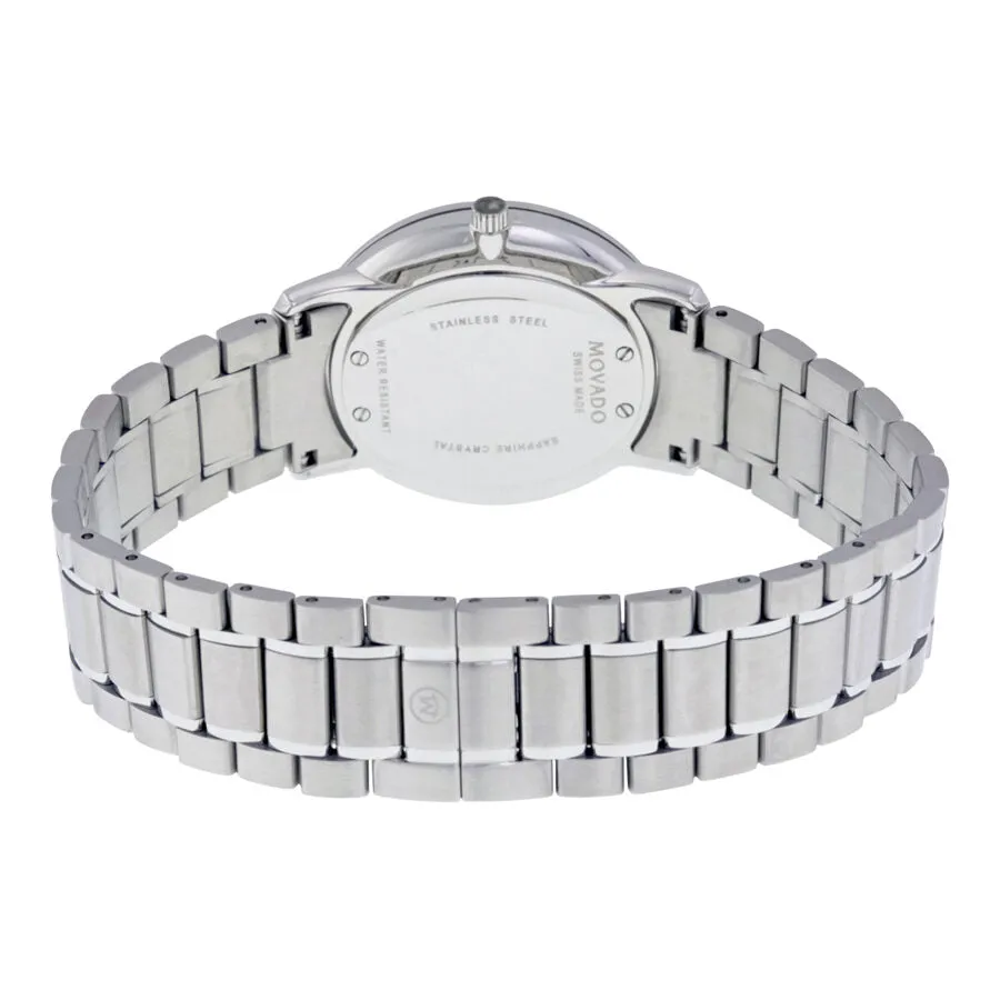 Movado TC Diamond Mother of Pearl Dial Ladies Watch 0606691