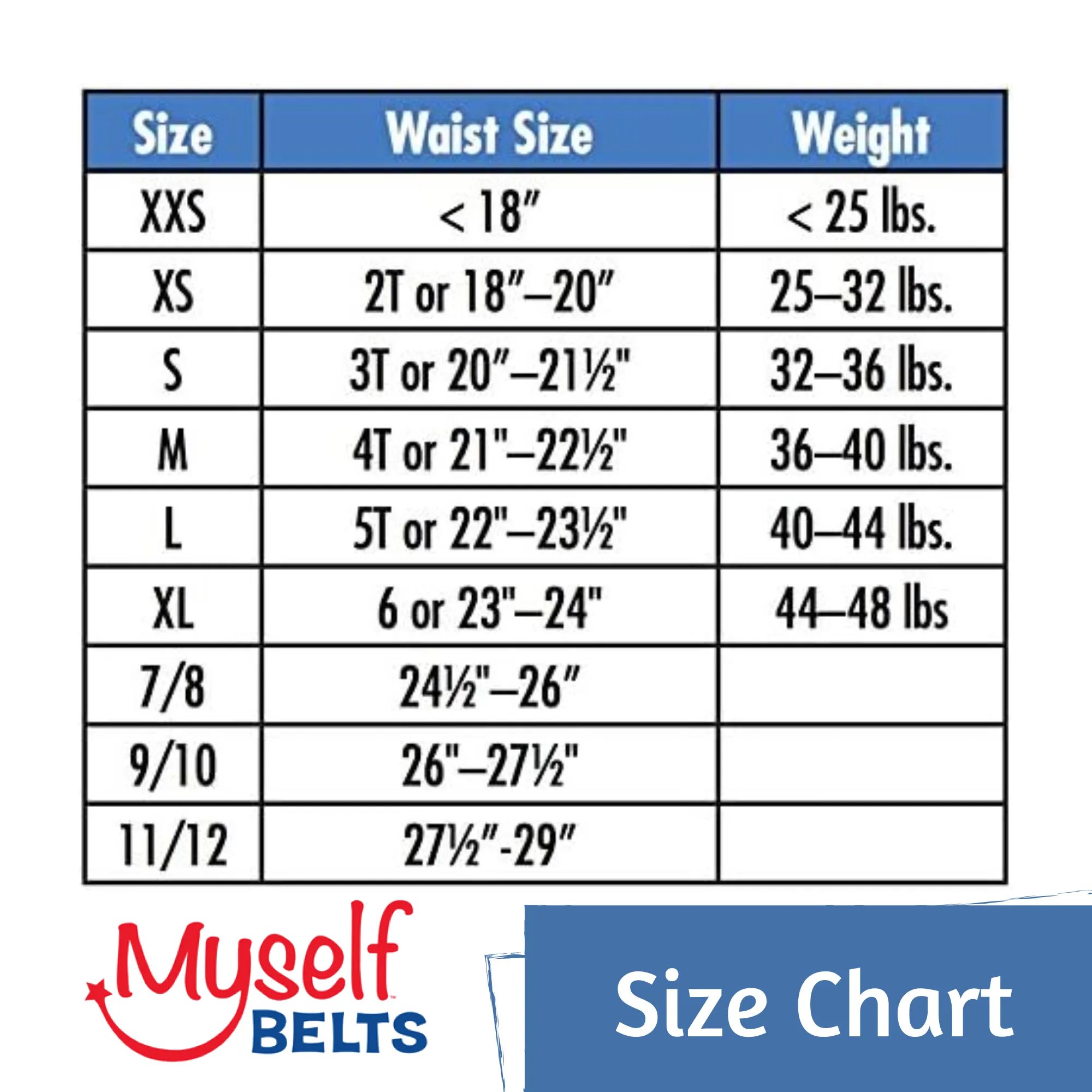 MYSELF BELTS - Navy Solid Canvas Print Easy Velcro Belt For Toddlers/Kids