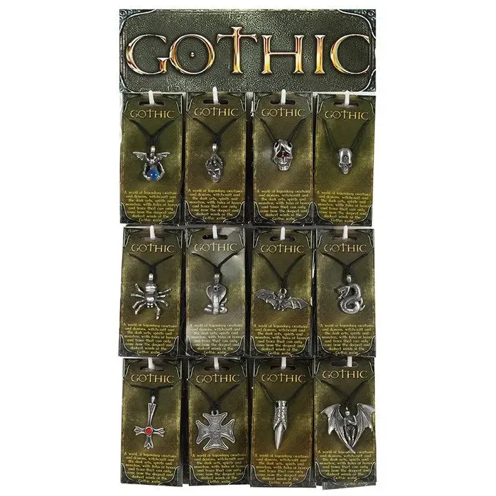 Necklace -Gothic Amulet Charm -Rosario Vampire Cross