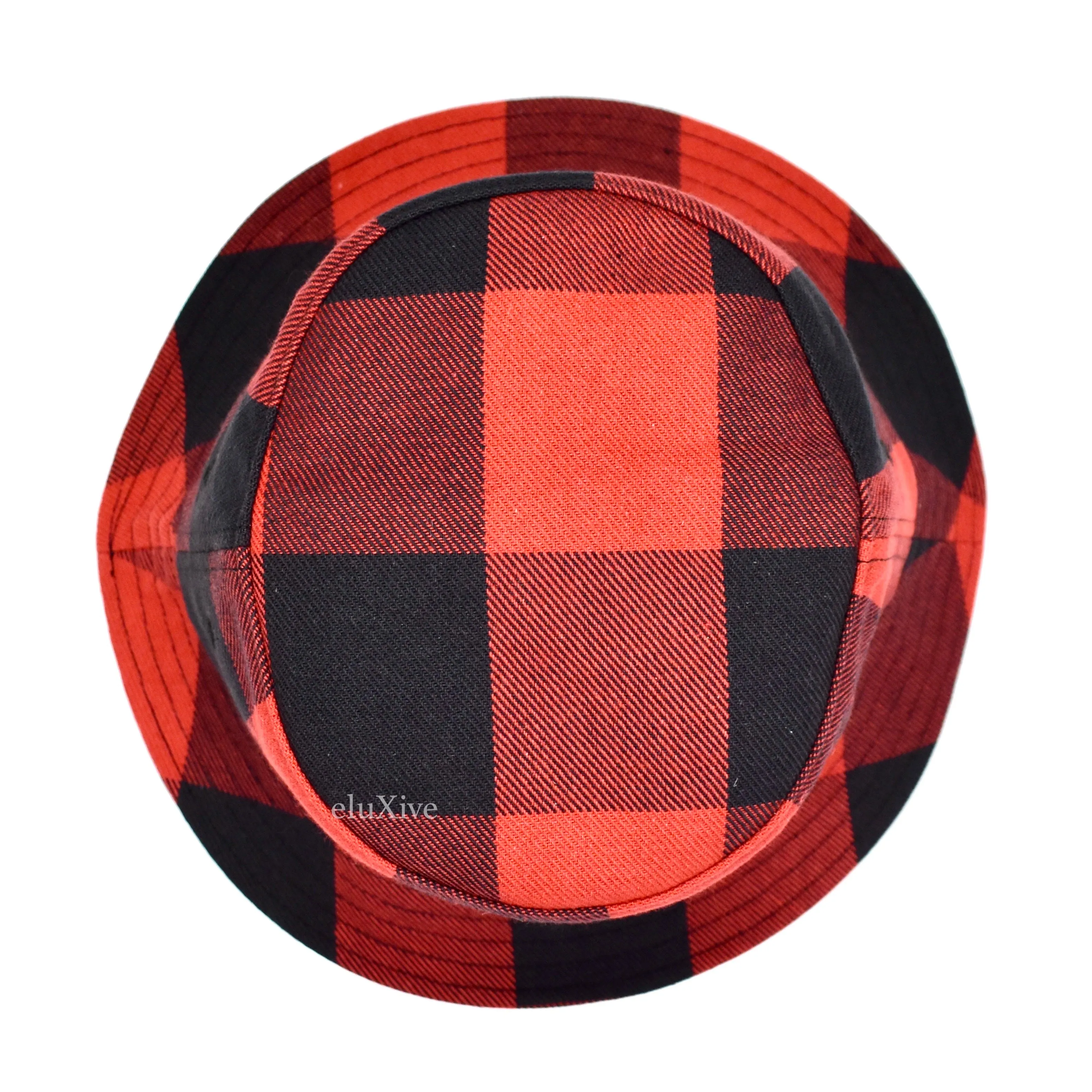 Noah - Red Buffalo Plaid Core Logo Bucket Hat