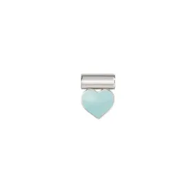 Nomination SeiMia Pendant, Blue Heart, Silver & Enamel