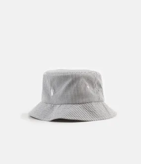 Norse Projects Seersucker Bucket Hat - Navy Stripe
