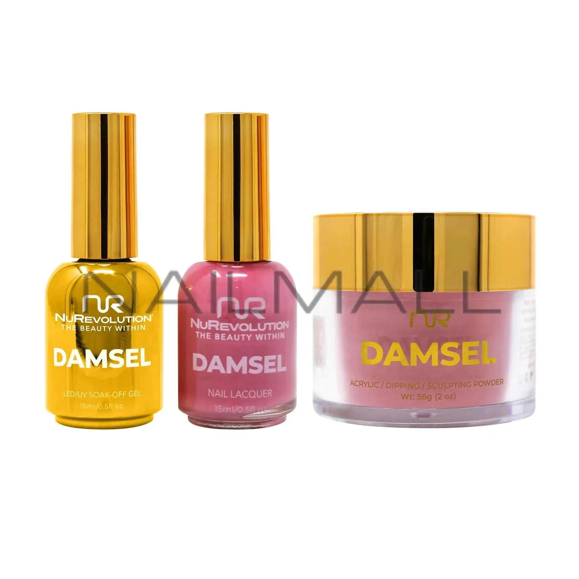 Nurevolution	Noble	4 in 1 ( Duo Dip|Acrylic )	Raspberry Radiance	NDGP092