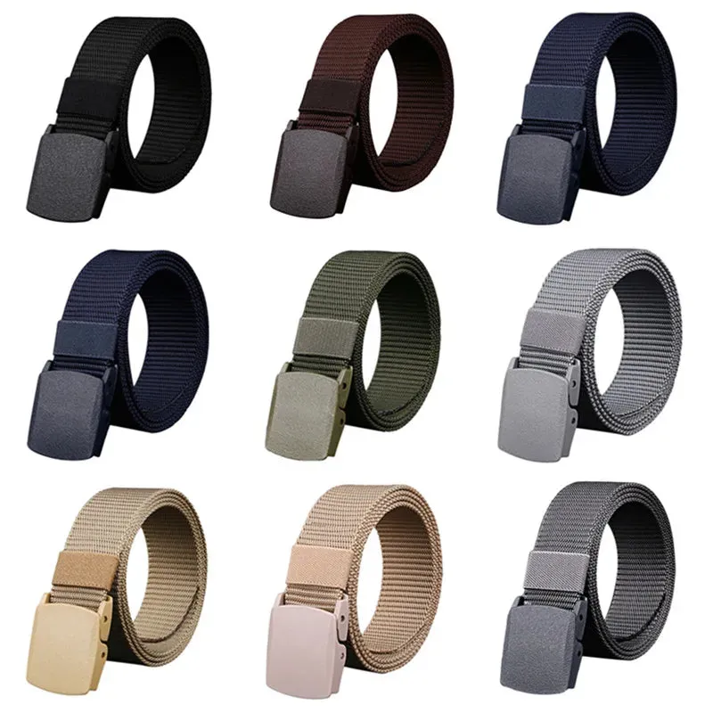 Nylon Canvas Outdoor Training Belt - Unisex