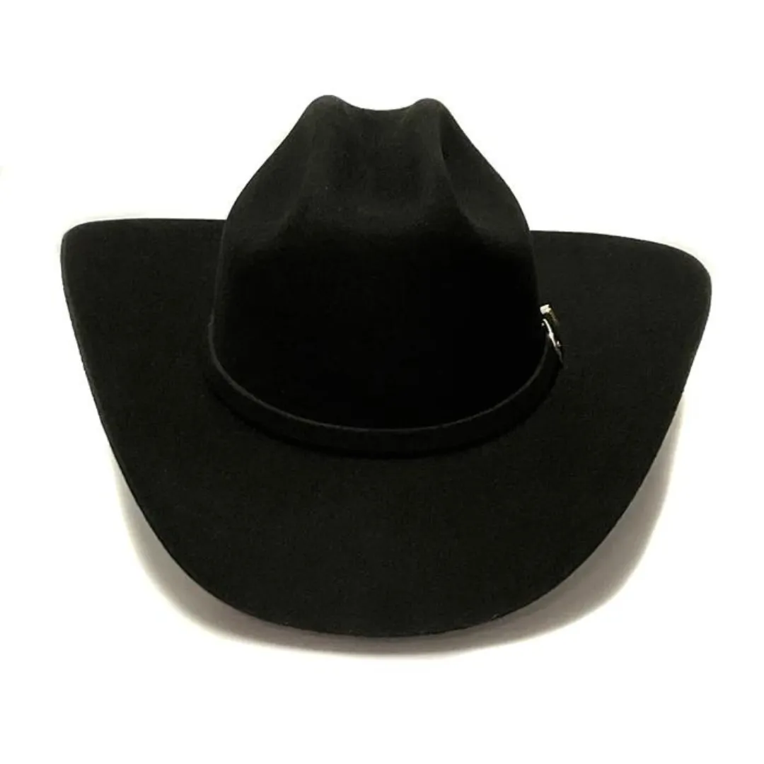 Oakridge Black Felt Cowboy Hat SWOAKR-724007-07