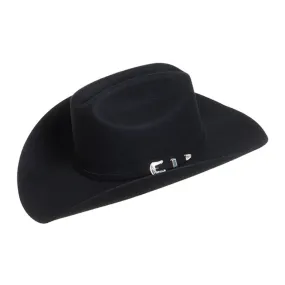 Oakridge Black Felt Cowboy Hat SWOAKR-724007-07