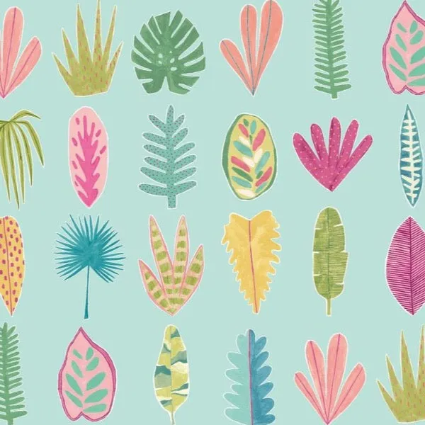 OHPOPSI | Leaf Boogie Aqua & Raspberry