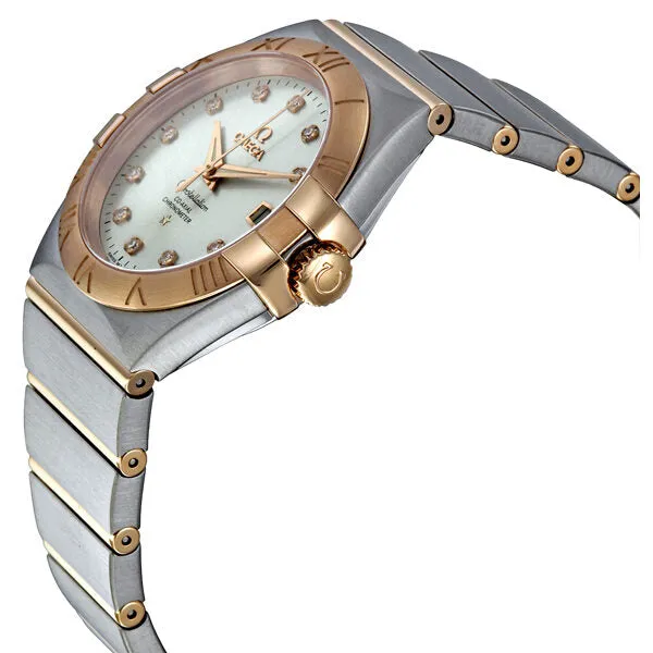 Omega Constellation Chronometer Automatic Silver Dial Watch 123.20.35.20.52.001