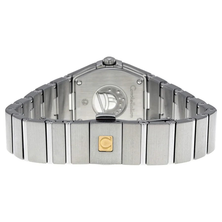 Omega Constellation Star Black Dial Stainless Steel Ladies Watch 12315246001001 123.15.24.60.01.001