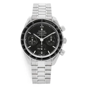 Omega Speedmaster Chronograph 38mm 324.30.38.50.01.001 Black Dial Automatic Men's Watch
