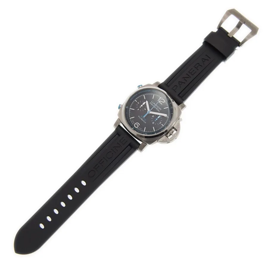 Panerai Luminor 1950 PCYC Flyback Chronograph Automatic Black Dial Men's Watch PAM00764