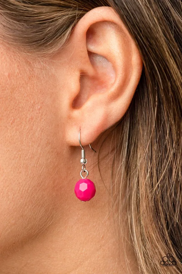 Paparazzi Necklace ~ Tic Tac TREND - Pink