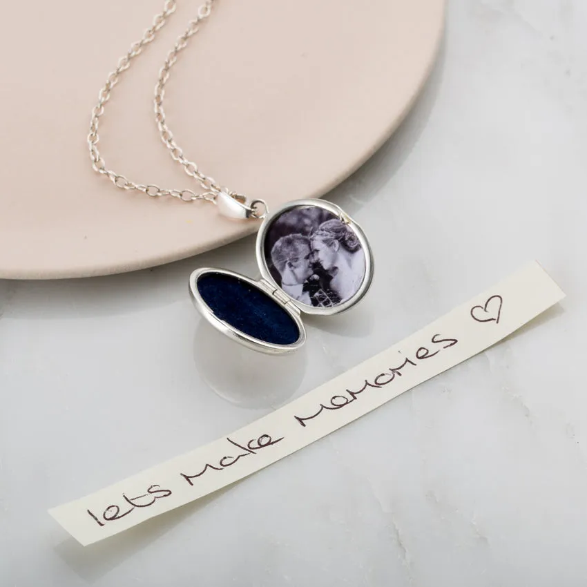 Personalised Wedding Locket Necklace