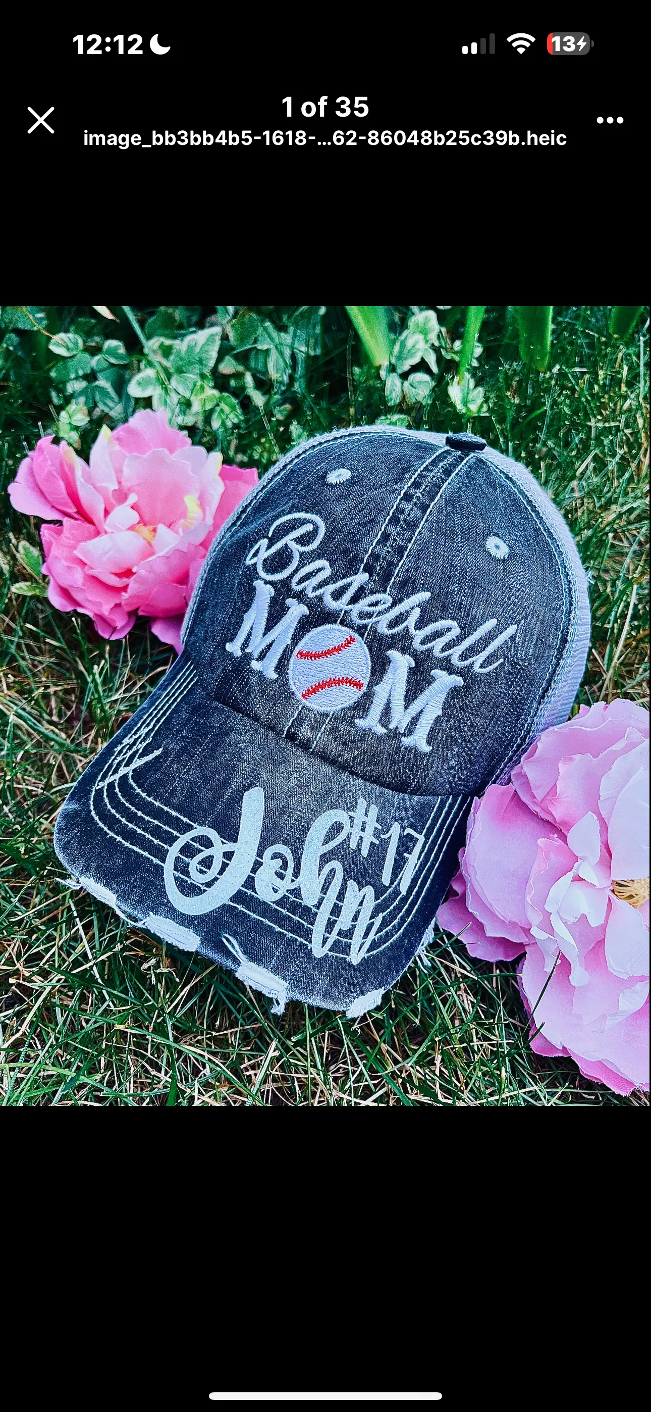 Personalized sports mom hats Baseball mom Softball mom Embroidered distressed trucker caps