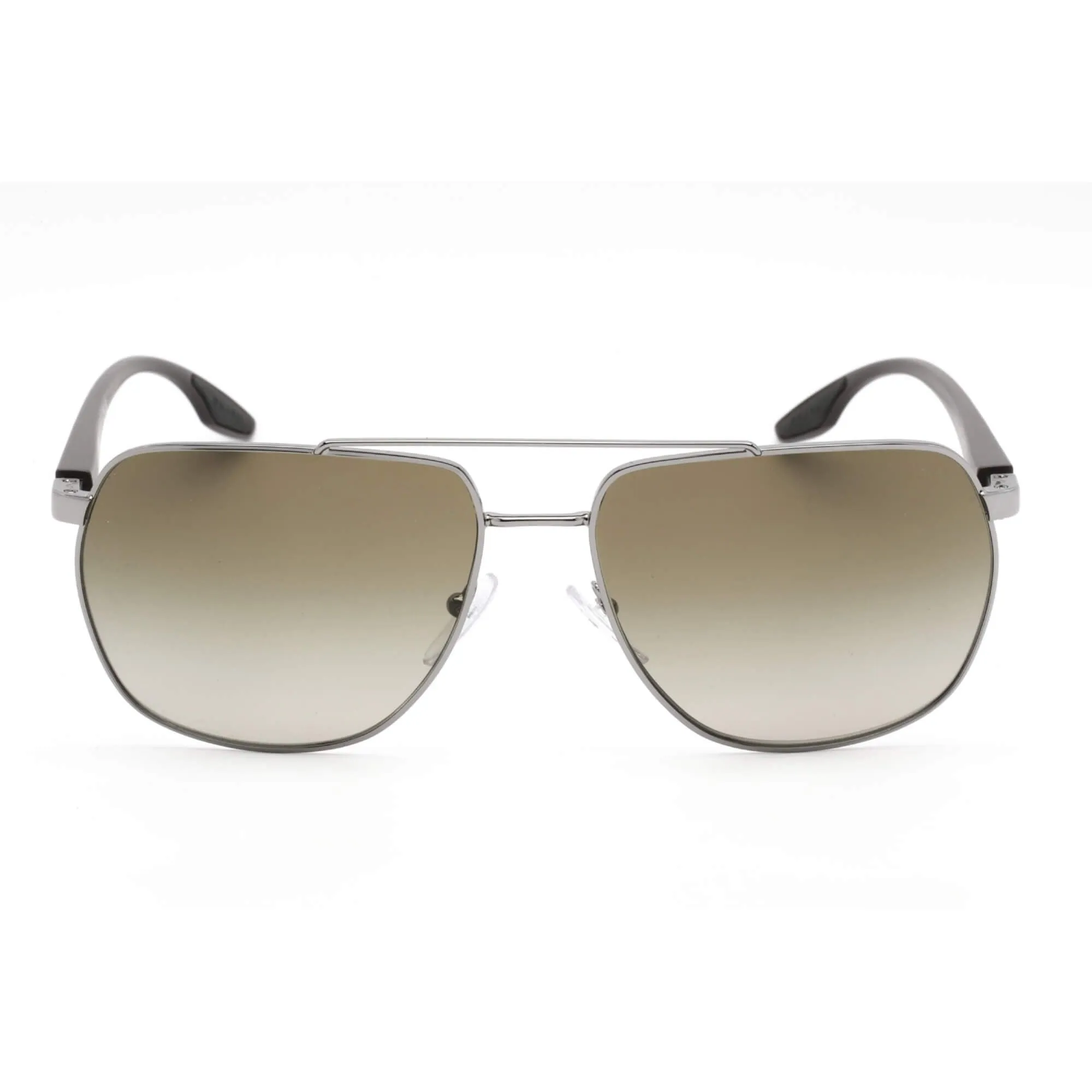 Prada Sport Men's Sunglasses - Gunmetal Frame Brown Gradient Lens | 0PS 55VS 5AV1X1