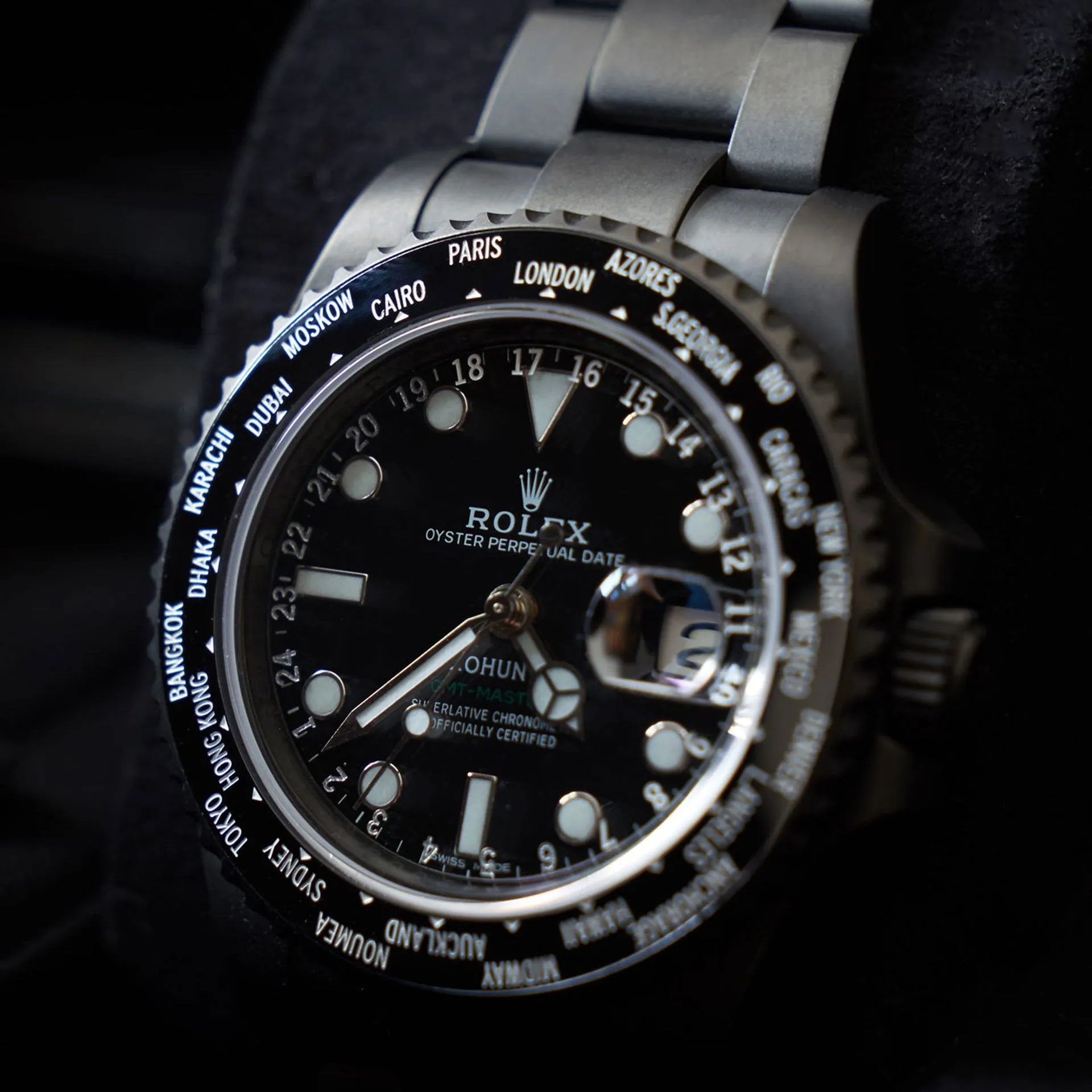 Pro Hunter World Time Stealth Watch