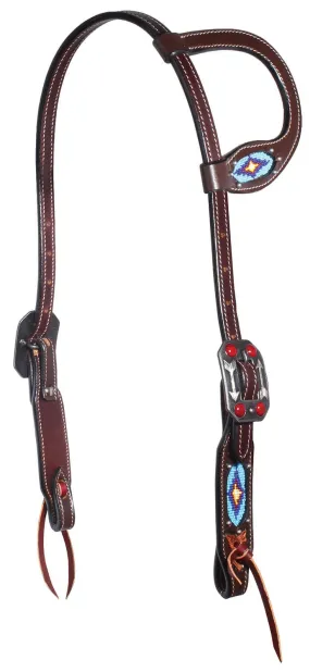Professional's Choice Beaded One-Ear Headstall