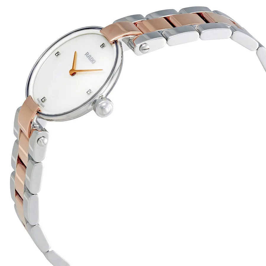Rado Coupolse Mother of Pearl Diamond Dial Ladies Watch R22854913