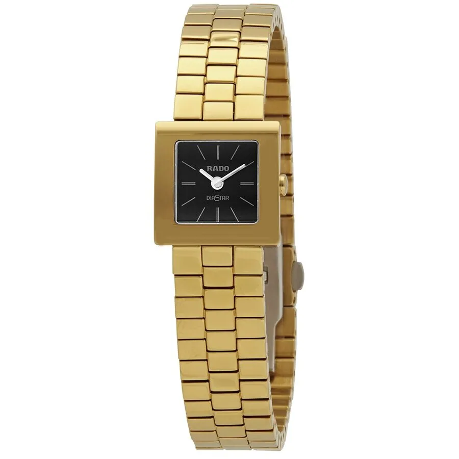 Rado Diastar Quartz Black Dial Ladies Watch R18987153
