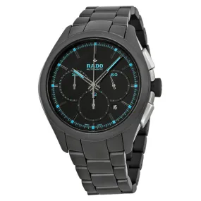 Rado HyperChrome Automatic Chronograph Black Dial Black Ceramic Men's Watch R32525152