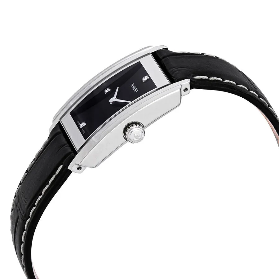 Rado Integral Diamond Black Dial Ladies Watch R20213715
