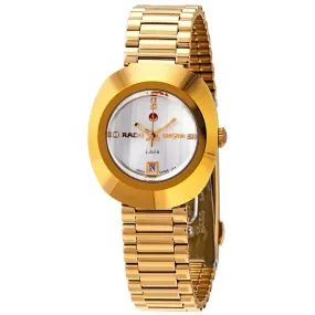 Rado Original Silver Diamond Dial Automatic Ladies Watch R12416783