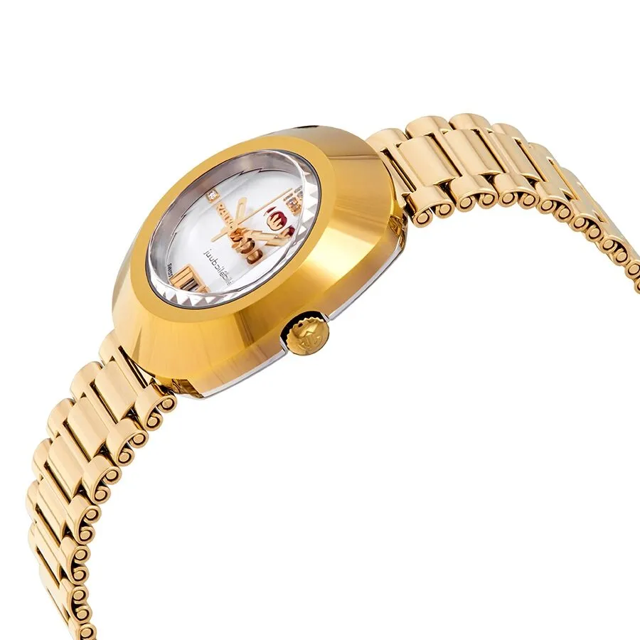 Rado Original Silver Diamond Dial Automatic Ladies Watch R12416783