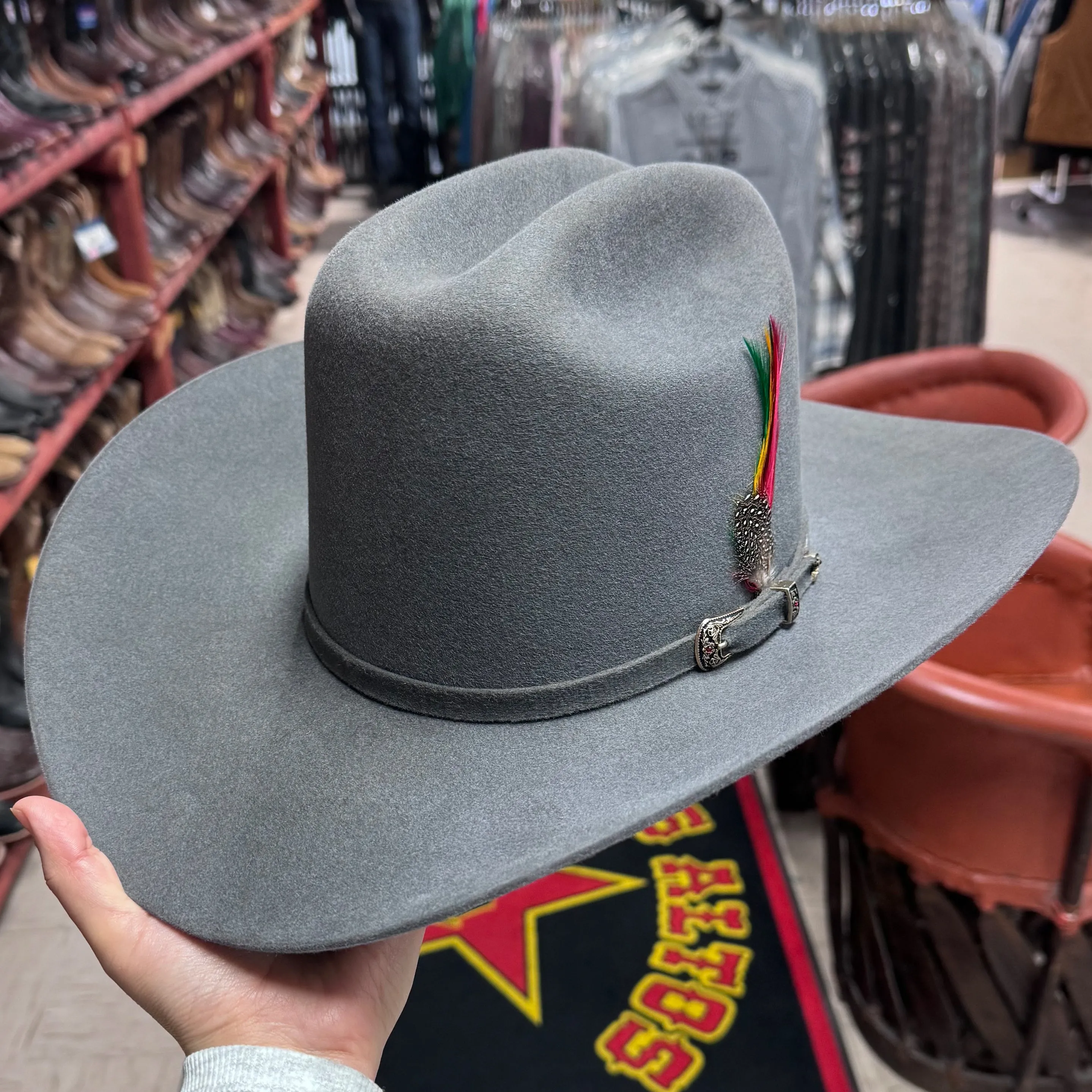 Rancheron 1000x Grey Cowboy Hat