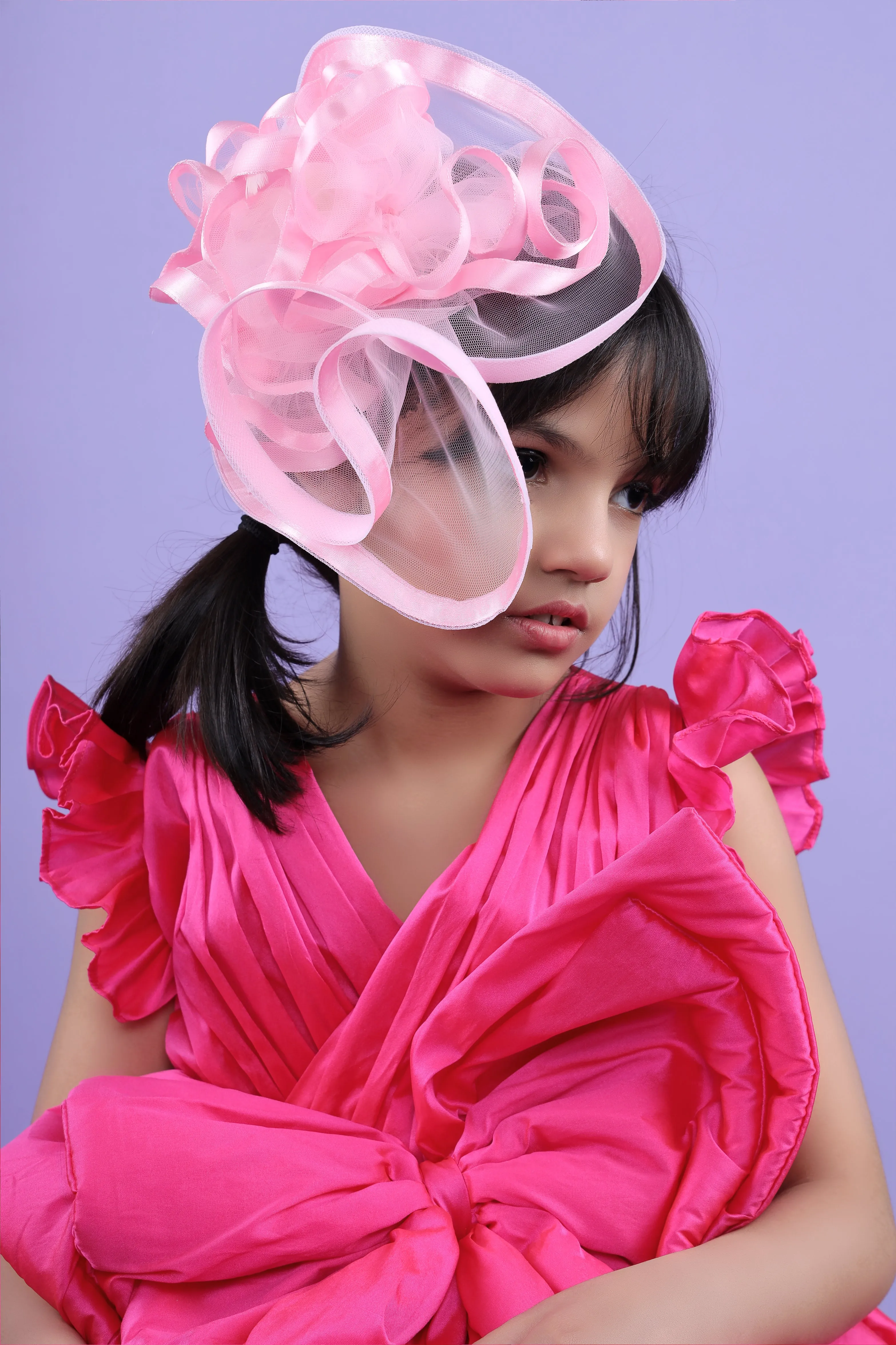 Raspberry Crush Bow Gown