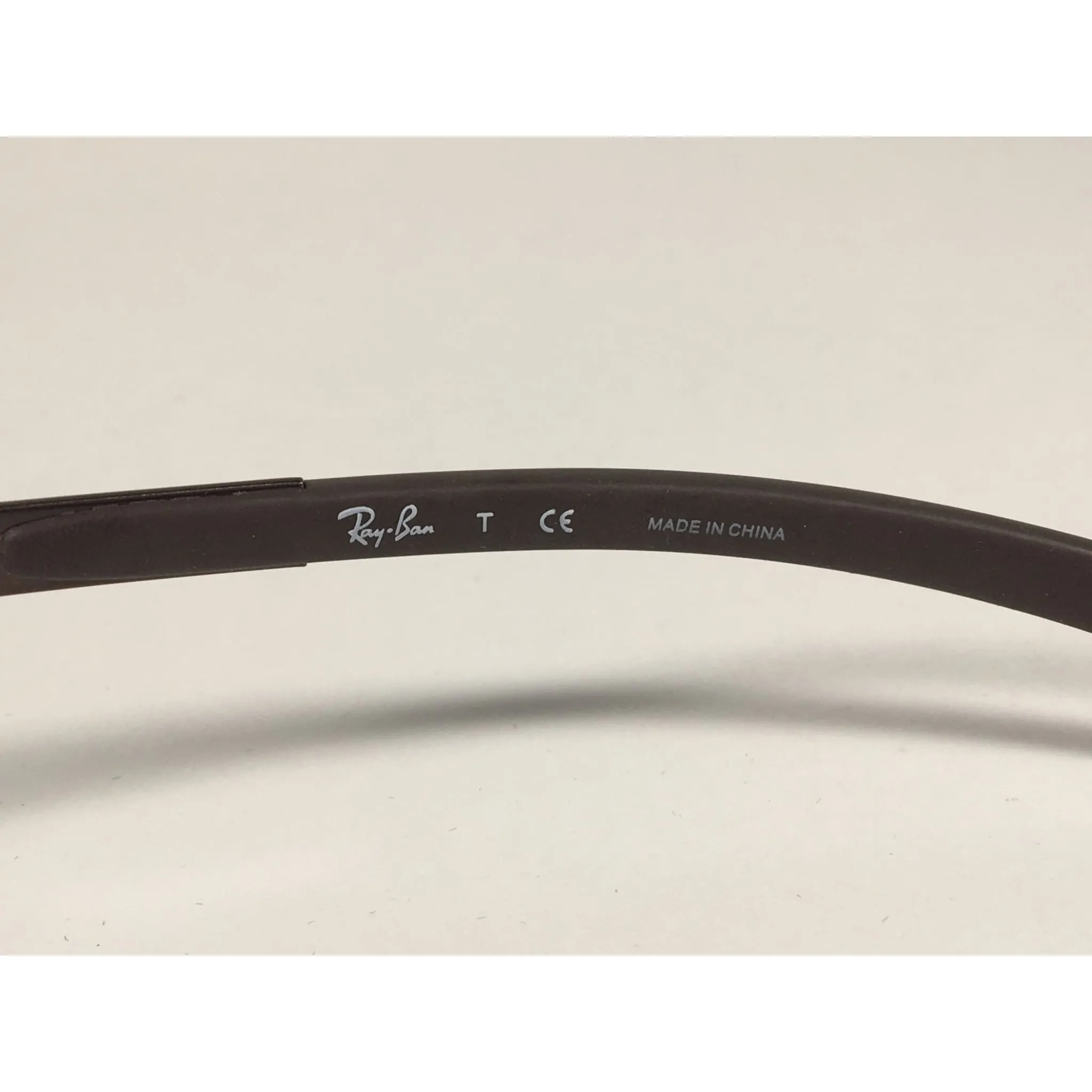 Ray-Ban Active Rectangle Sunglasses Brown Metal Frame Gradient RB3413 014/51