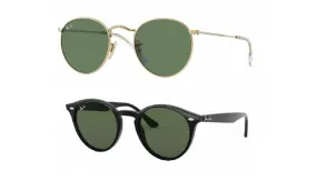 Ray-Ban Round Metal Gradient Sunglasses - Ships Quick!