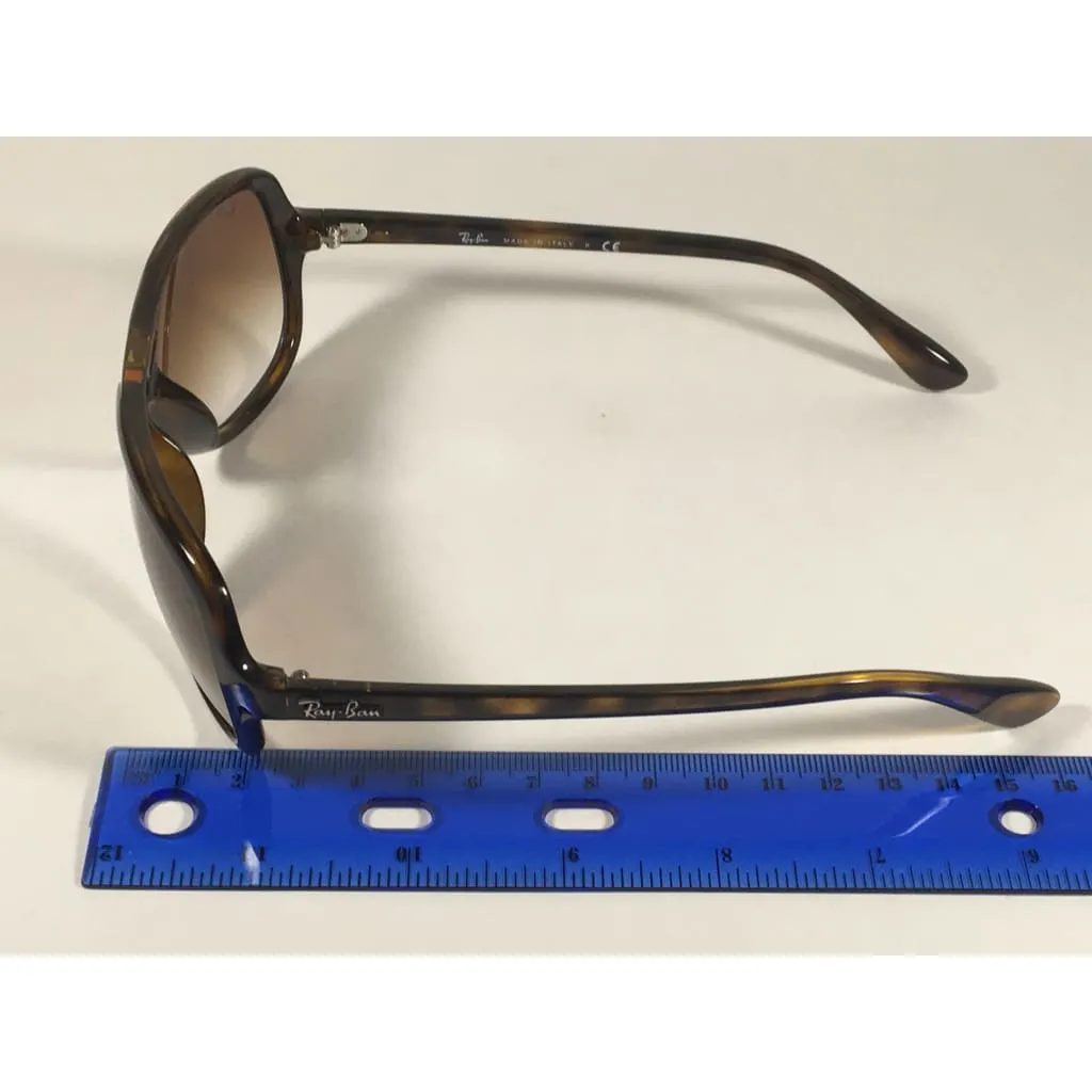 Ray-Ban Turbo Aviator Sunglasses Havana Brown with Brown Gradient Men's RB4162 710/51