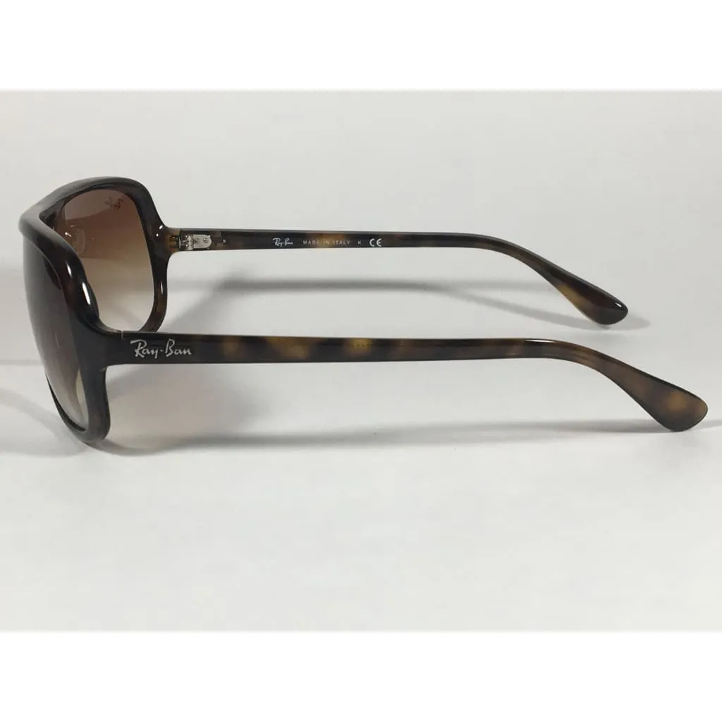 Ray-Ban Turbo Aviator Sunglasses Havana Brown with Brown Gradient Men's RB4162 710/51