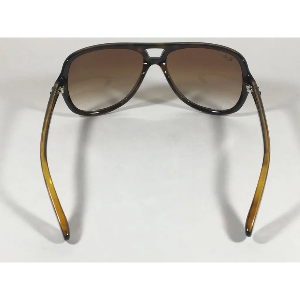 Ray-Ban Turbo Aviator Sunglasses Havana Brown with Brown Gradient Men's RB4162 710/51