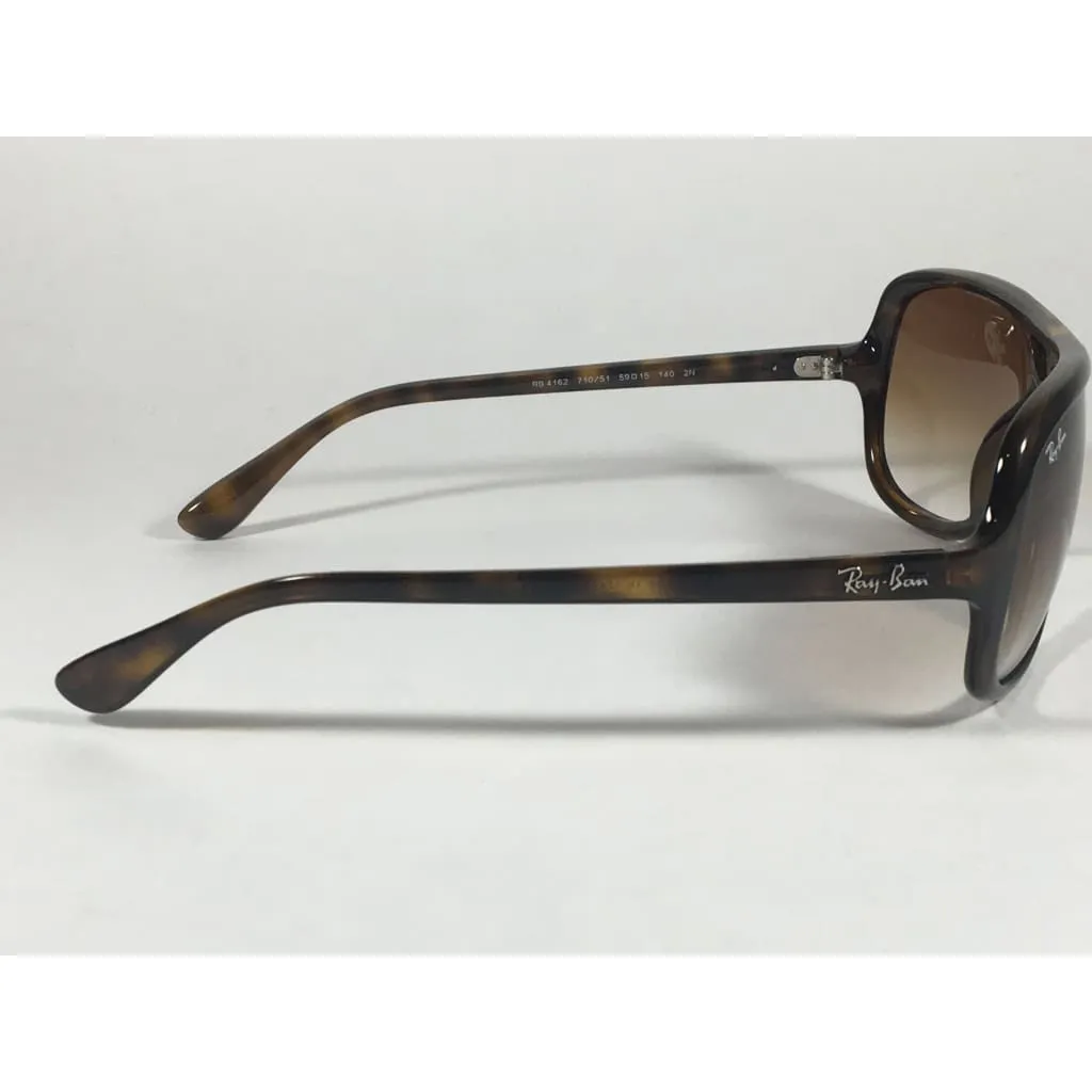 Ray-Ban Turbo Aviator Sunglasses Havana Brown with Brown Gradient Men's RB4162 710/51