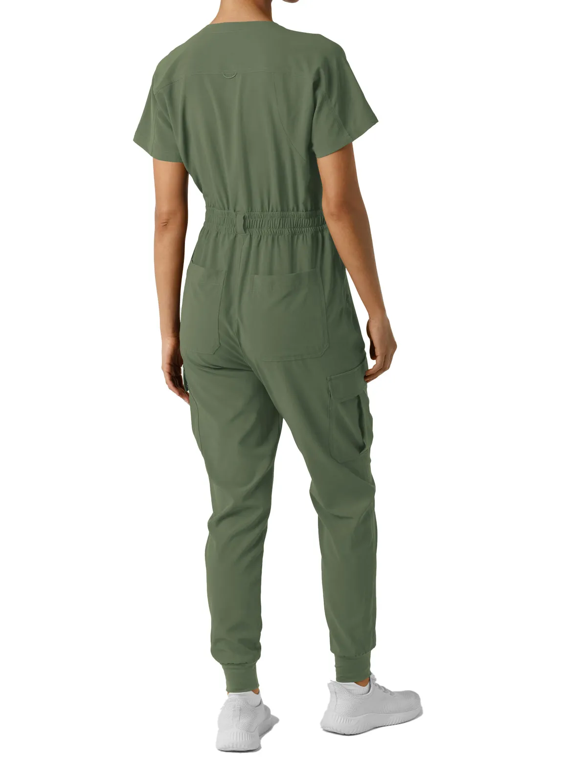 Renew - Women's Cargo Jogger Scrub Jumpsuit
