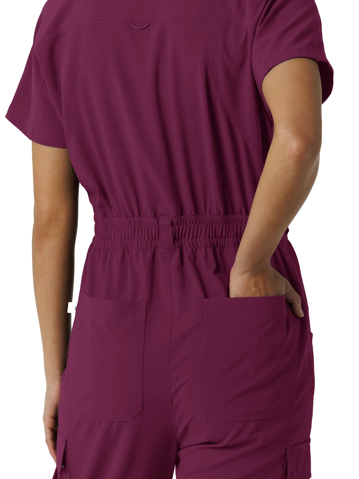 Renew - Women's Cargo Jogger Scrub Jumpsuit