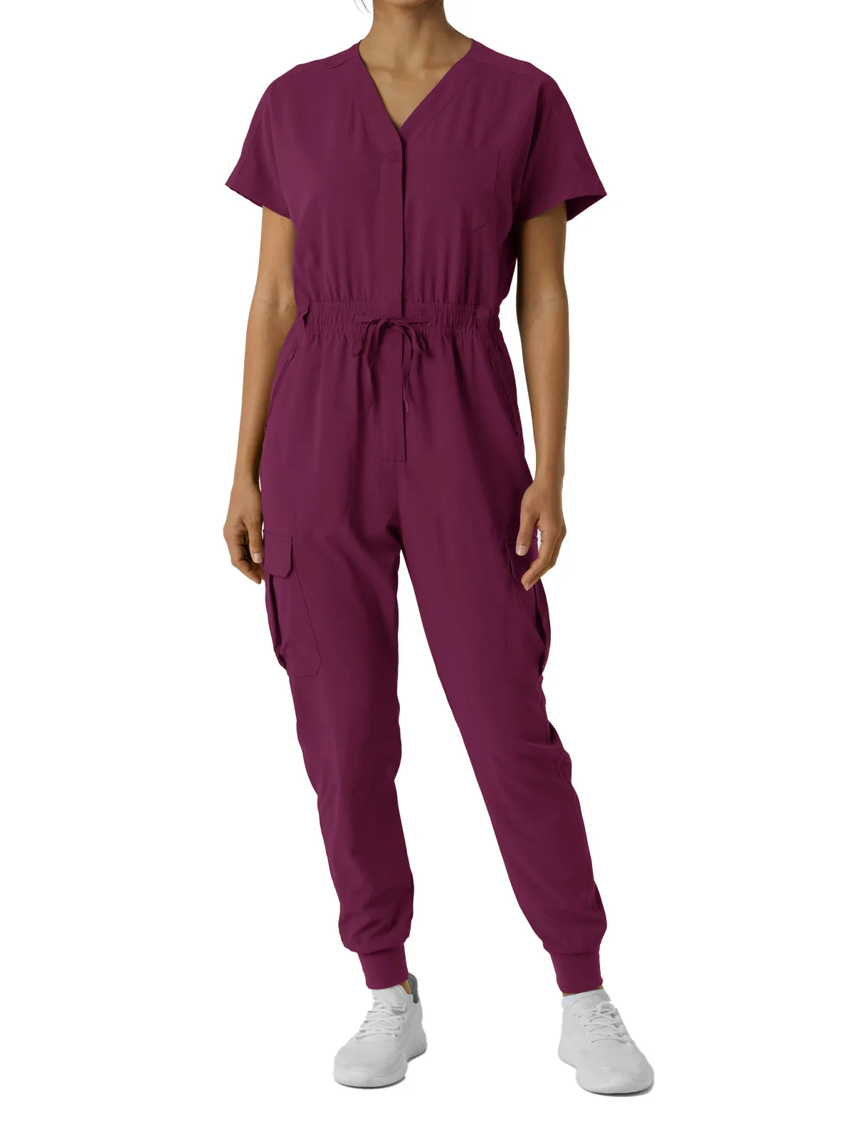 Renew - Women's Cargo Jogger Scrub Jumpsuit
