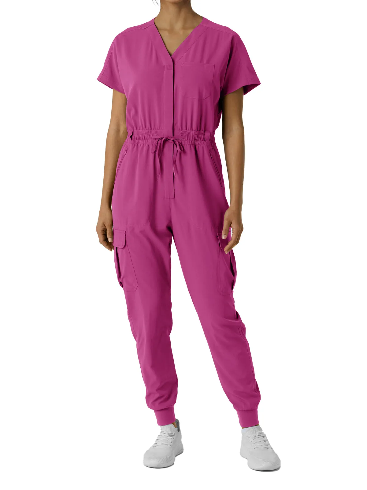 Renew - Women's Cargo Jogger Scrub Jumpsuit