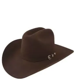 RESISTOL 6X CHOCOLATE CITY LIMITS HAT