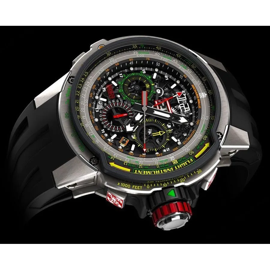 Richard Mille  Chronograph Automatic Black Dial Men's Watch RM39-01