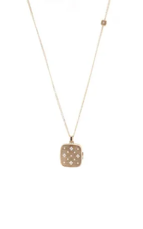 Roberto Coin Venetian Princess Locket Rose Gold and Diamonds 7771798AX34X