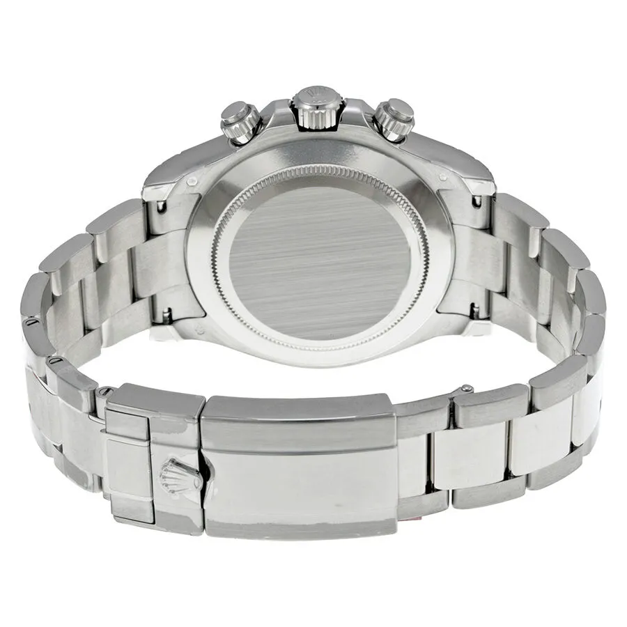 Rolex Cosmograph Daytona Black Dial 18K White Gold Oyster Bracelet Automatic Men's Watch 116509BKAO